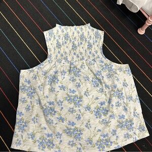 Floral Sleeveless Top